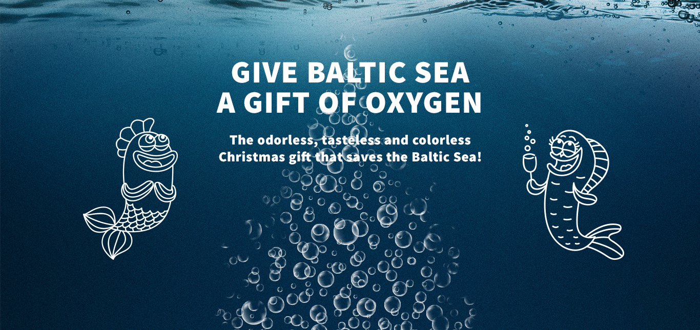 give baltic sea a gift of oxygen