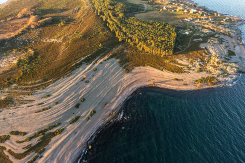 Ilmakuva Jurmon saaresta.